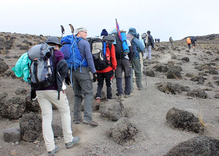 5 days Kilimanjaro climb - Umbwe route